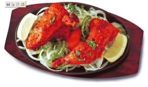 Tandoori Khazana Treasures From Tandoor - An Indian Clay Oven @. Chicken Tandoori 8.9?(Half).;=.9?(Full) Quartered pieces of young succulent chicken marinated overnight with our signature Herbs & Spices.