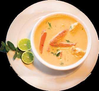 SOPAS SOUPS SOPA DE POLLO...$11.95 Chicken Soup, served with fried chicken, rice and tortillas. MARISCADA...$16.95 Mixed seafood soup in a creamy tomatoes broth with onion, cilantro and bell peppers.