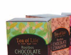 Tea of Life is proud to introduce Five New Naturally Caffeine Free Rooibos Teas combined with Dark