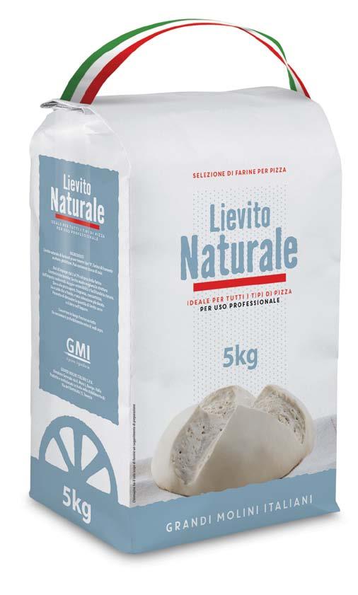 Lievito Naturale Natural yeast suitable for any kind of pizza Ingredients Natural yeast of wheat flour type 0, malted wheat flour, glutathione.