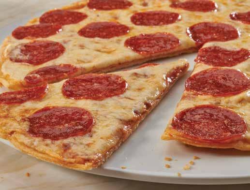 $21 FM Thin Crust Pizza Kit A crunchy, cracker-like crust is the foundation for a pizza taste explosion.