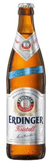 Erdinger Dunkel 4.00 This magnificent dark beer boasts a generous creamy head which is huge at first and then settles nicley in the glass.