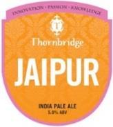 6% Thornbridge Brewery 1 X 9gl Jaipur A citrus dominated India Pale Ale, its immediate