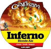 13 x 9gl Inferno This light igniting ale flickers complex fruits across your tongue leaving a dry fruity