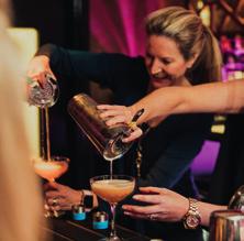 Our experienced bartender will also ensure there is plenty of banter, fun questions and cocktail knowledge to keep you entertained.