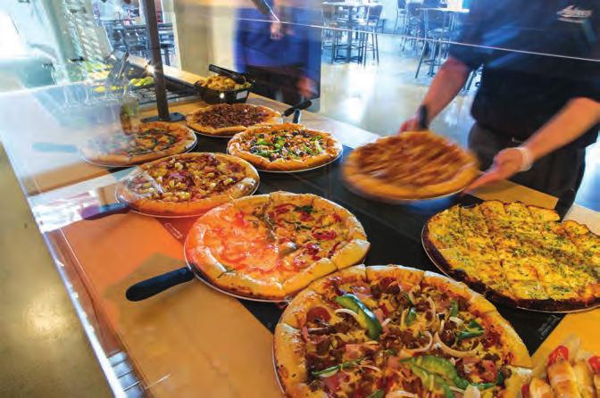 BUILD YOUR OWN PIZZA 1. Pick a size & dough style 10 10 8 Personal Hand Tossed Personal Gluten Free Personal Deep Dish 14 14 12 Large Hand Tossed Large Thin Crust Large Deep Dish 8.49 10.49 9.49 14.
