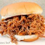DAY 3 SMALLER FAMILY- SLOW COOKER SMOKY BBQ PULLED PORK SANDWICHES M A I N D I S H Serves: 4-6 Prep Time: 10 Minutes Cook Time: 6 Hours 2 pound pork shoulder butt roast 1 1/2 Tablespoons paprika 3/4