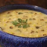 Roasted Corn & Poblano Chowder #36929 4/64 oz A pleasingly unexpected bite of chili pepper,