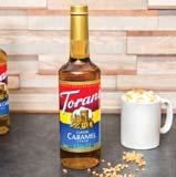Caramel Syrup #71112 1/750 ml Perfect for coffees, frozen beverages,