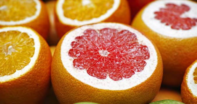 Look for grapefruits that are small, firm, and heavy for their size. Keep at room temperature if you plan to eat them within a week.