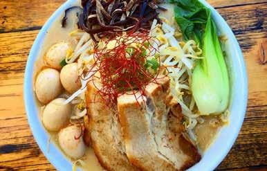 RAMEN BOWLS ADD-ONS : SPICY BOMB 0.50 EXTRA NOODLE 2.00 EXTRA CHASHU 2.50 MARINATED / POACHED / QUAIL EGGS 1.