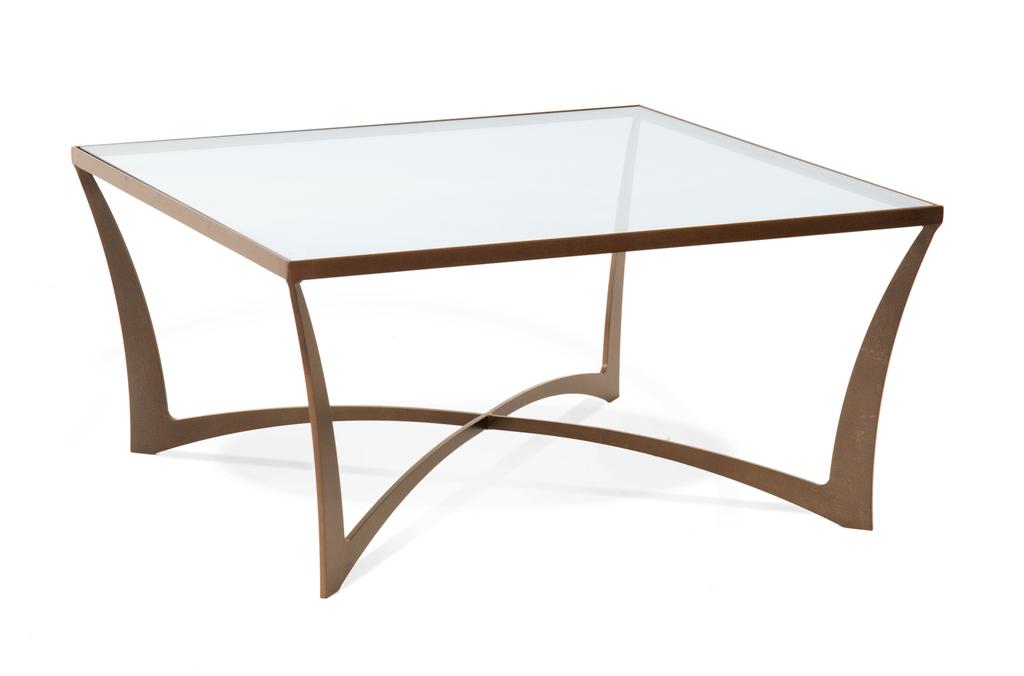 6322 Lotus Square Cocktail Table Shown in Oil-Rubbed