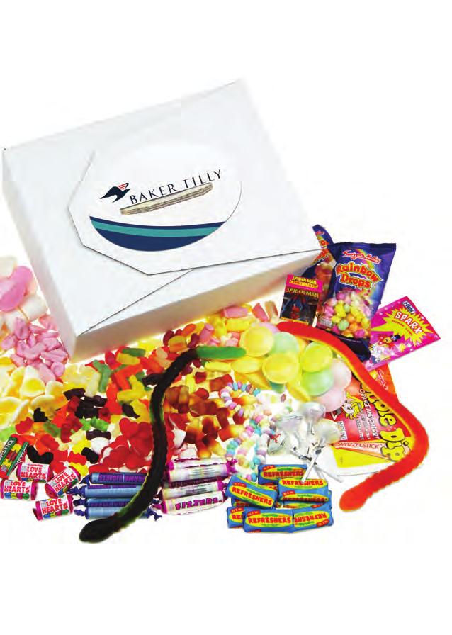 Tuck Boxes Our tuck boxes are an interesting and affordable solution and come in 2 sizes. Sweet option: retro sweet mix, traditional sweet mix, individual sweets.