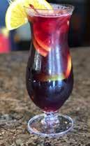 Schnapps, Pinot Grigio, Sprite and Sour Mix Red Sangria House Cabernet,