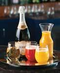 Special Bar Setups MIMOSA Chateau Lake Coeur d Alene sparkling wine with orange juice.
