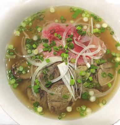 Noodle Soup - Phở Tái Bò Viên (with Eye of