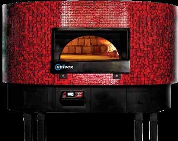 ROTANTE PIZZA DOME OVEN The only rotating oven constructed entirely of refractory bricks.
