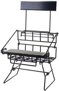 Wire AiRPot Racks Ideal for counter top self-service.