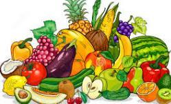 Vegetables and Fruits 1. Most vegetables and fruits are creditable. Serve a variety for optimal nutrition. 2. Vegetables and fruits must be served at lunch and supper as two separate components. 3.