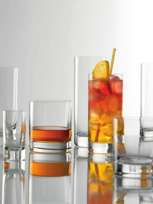 New York The New York series range of stems and barware brings sophistication to your establishment. The brilliance of Stölzle crystal shines through every vessel.