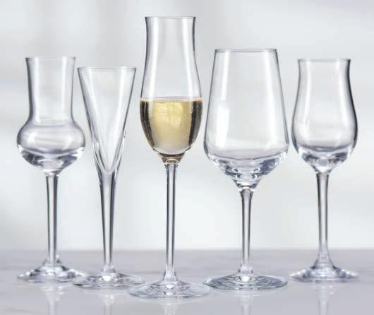 Specialty Glasses Make a lasting impression with this diversified selection of unique shapes and styles.