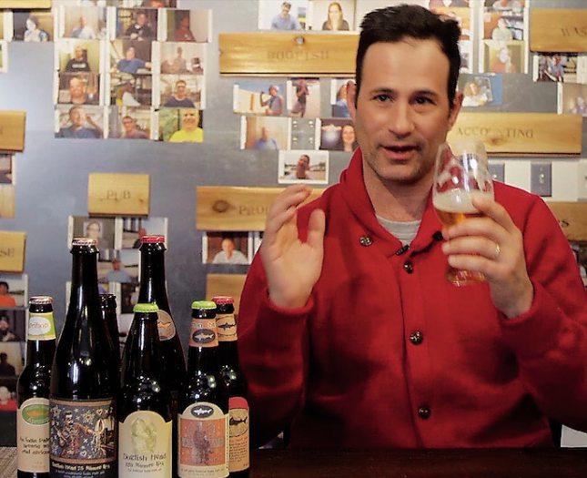 Sam Calagione, Dogfish Head Craft Brewery Basically what s happing with the space is these ridges help to aerate the beer on in the motion of the sip they re creating more surface area and more