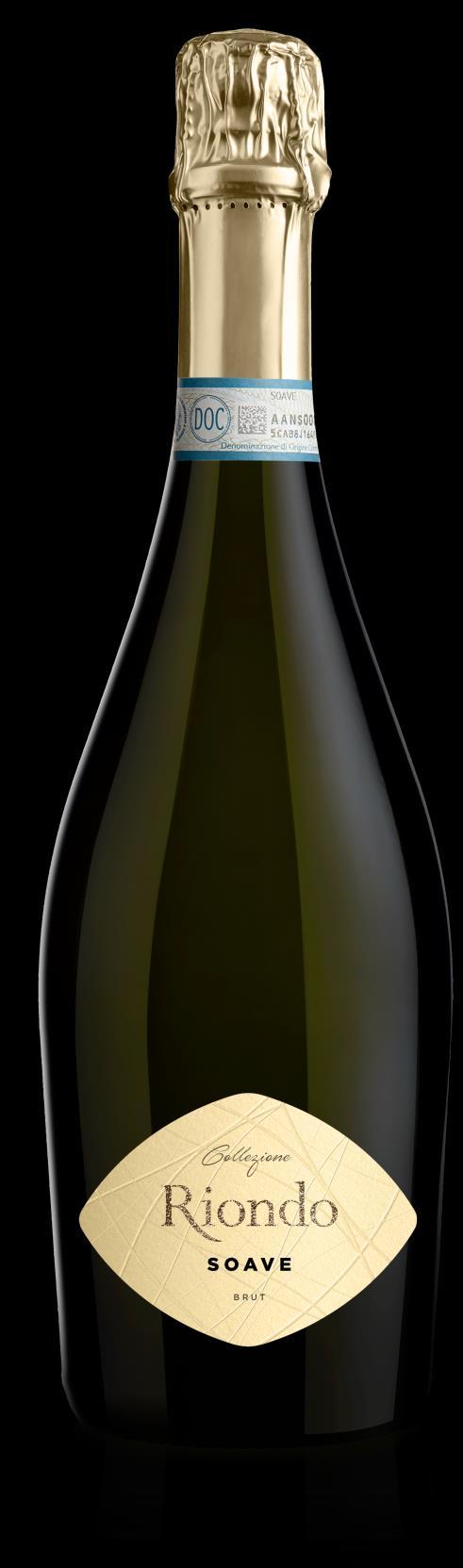 Collezione Soave Spumante White sparkling wine, Brut Soave D.O.C. Garganega 11,5% 12 g/liter 6 g/liter 6-8 C Cold maceration of the grapes, natural fermentation at a controlled temperature of 16 C.