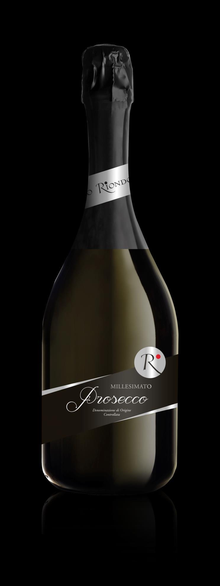 Millesimato Prosecco Sparkling, Extra Dry 11,5% vol 14 g/liter 750-1500ml 6-8 C Cold maceration of the grapes, natural