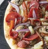 capsicum, onion, pineapple and olives Meat Lover Pepperoni Aussie Tomato base, fior di latte, ham, bacon