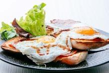 mushrooms, grilled tomato & pane di casa Bacon & Eggs 12