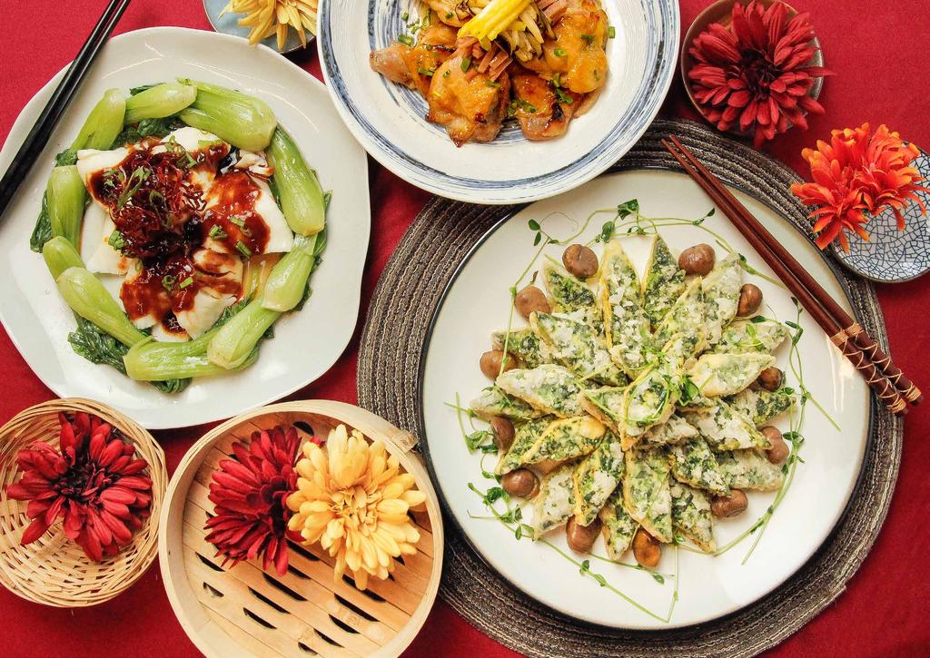 Chinese New Year Buffet Menus Delightful buffet-style festive feasts catered for all occasions. CLASSIC CHINESE NEW YEAR MENU $19.88/ pax ($21.27, incl.