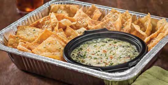 (30 pieces) Spinach Dip A blend of spinach, artichokes and five