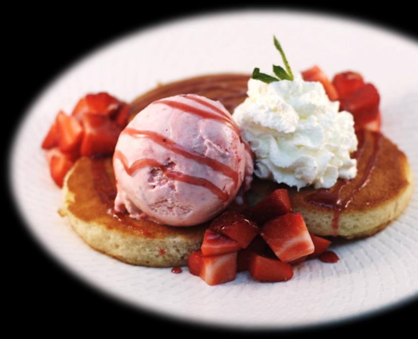 Pancake Strawberry $13.