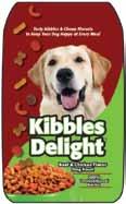 Dog Food pp 1. 6/, unit 1.9 0155-1616 Kibbles Delight PP 2. 6/.6, unit 2.