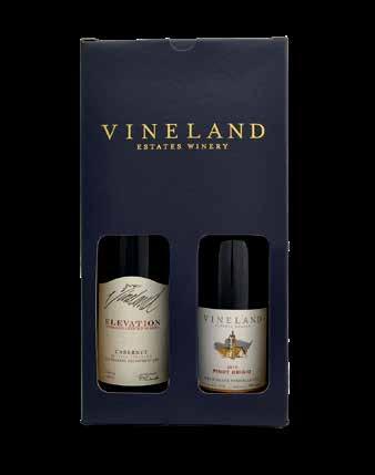 $50 PACKAGE #1 Two Bottle Box Pinot Grigio,