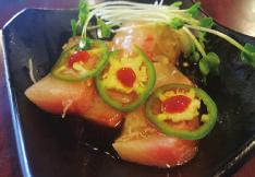 APPETIZERS / SUSHI BAR *A1. Poki (Tuna, Yellowtail, or Salmon) Hawaiian style salad with seaweed, onions, jalapeño, sesame oil and seeds *A2.