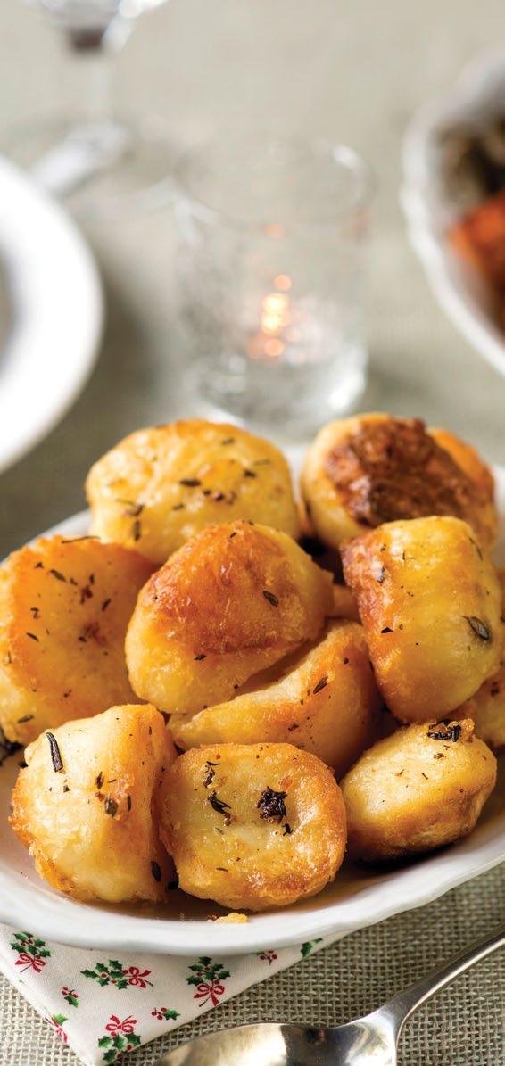 potatoes made with duck fat.