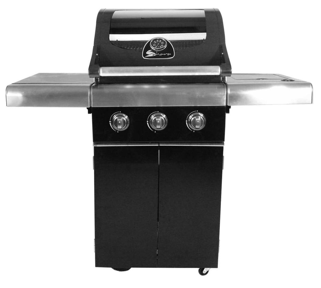3 Burner Cabinet Barbecue Photograph is not to scale. Specification subject to change without prior notice WARNING For outdoor use only.