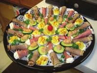 99 50 piece platter 50 piece platter Seafood Hor d oeuvres 50 Piece Select four different items per