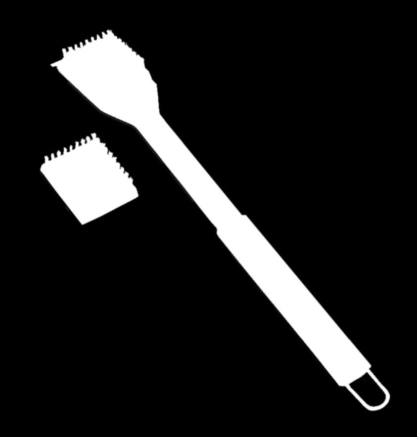 ACCESSORIES GRILL BRUSH MODEL: 3576-1 DISPOSABLE DRIP TRAY LINER MODEL: 3557 (4-PACK) STAINLESS STEEL