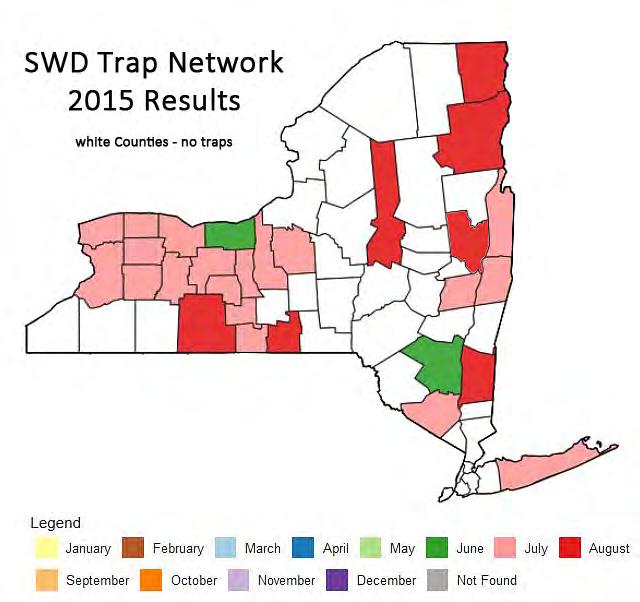 SWD Distribution Map More info,