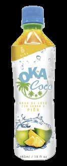 Oka Coco OKA Coco is an innovative coconut water drink that mixes coconut water with natural fruit juices.