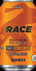 CE Race Race is the first sports drink developed and designed specifically