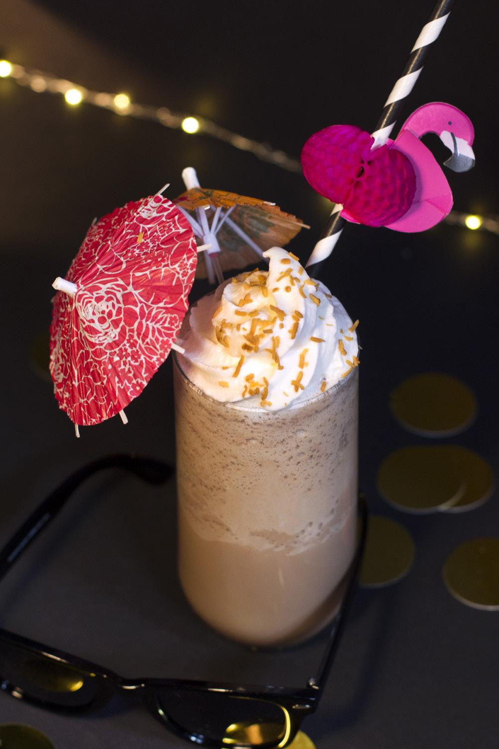 Hawaiian Roller Coaster Ride Blended Mocha Take a roller coaster ride with Lilo and Stitch with this Hawaiian salted caramel Kona mocha blended coffee!
