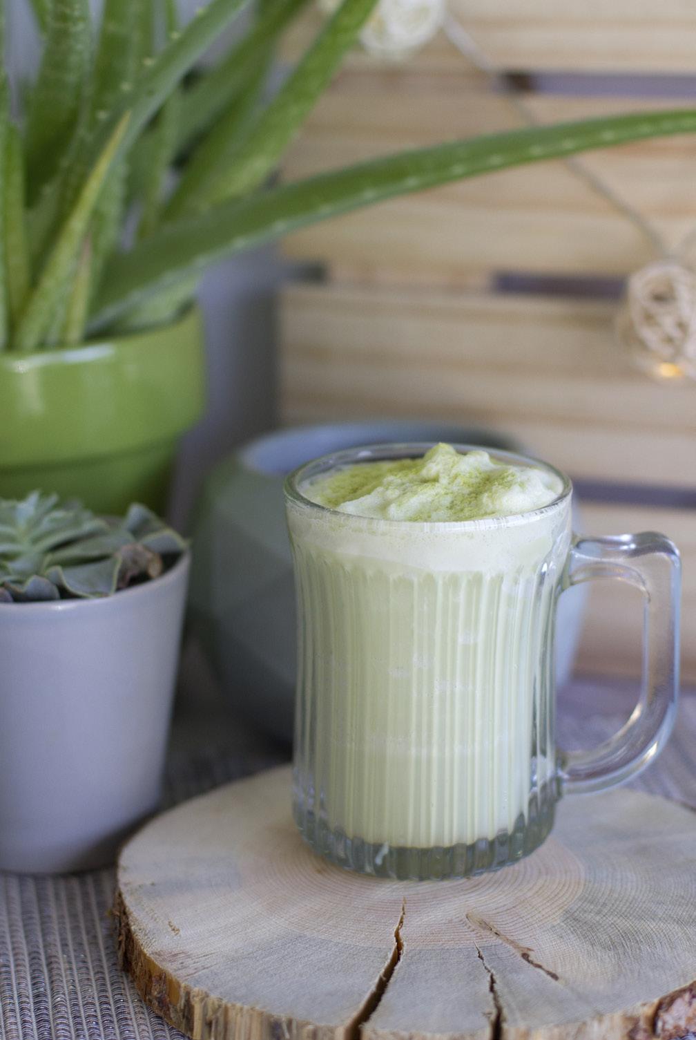 Matcha Vanilla Frap Get back to the basics with this subtly sweet matcha frap. It has the unique matcha flavor that we love with a hint of sweet vanilla. 2 tbs.