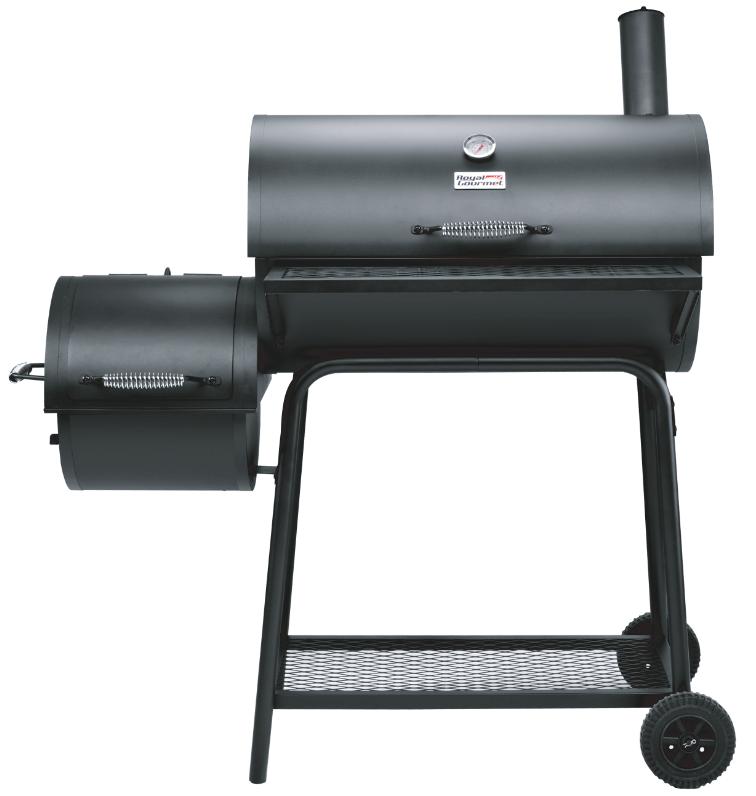 Customer Service 1-800-618-6798 30IN Charcoal Grill with Offset Smoker CC1830F OWNER S MANUAL FOR YOUR SAFETY! Use outdoors only! Do not use it in a building, garage, or any other enclosed area.