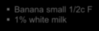 Banana small 1/2c F 1% white