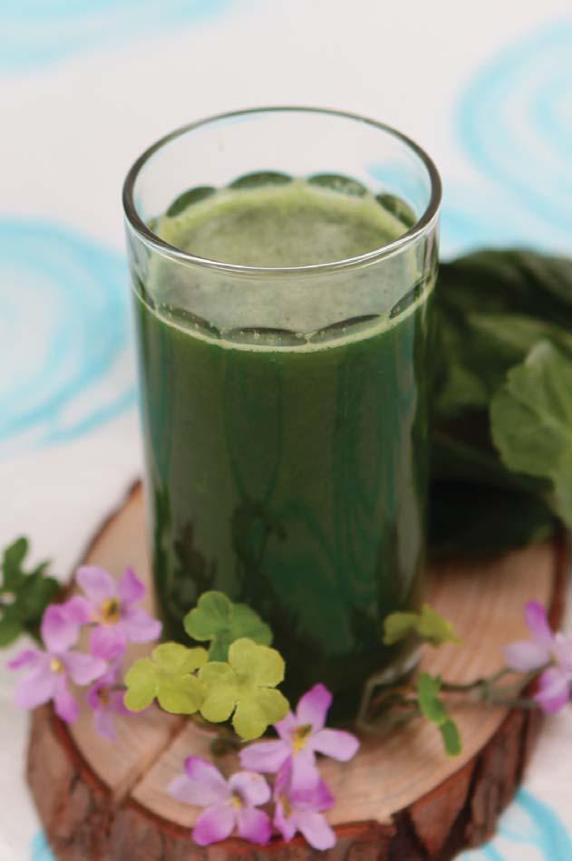 Healthy10 Refresh Spinach Refresh spinach for constipation and weight loss. 1 Wash the spinach well and cut it as needed to fit the chute. 2 Wash the carrots.