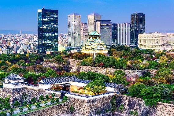 Itinerary Highlights of Japan Days 1-2: Fly to Osaka Fly overnight to the lively, fast-paced city of Osaka. On arrival you will be met by an English-speaking representative and transfer to your hotel.