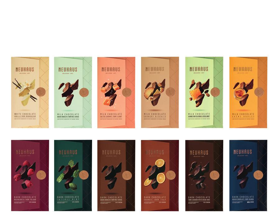 The chocolate bars, available in 11 different flavours, are perfect for your